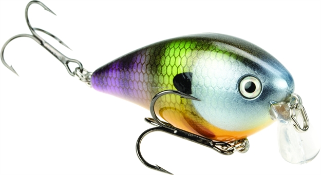 Picture of Strike King Pro Model Kvd 1.5 Shallow Runner Silent Crankbait, 1 1/4", 7/16 Oz, Neon Bluegill, Floating,1Pk