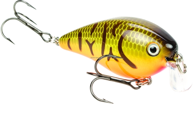Picture of Strike King Pro Model Kvd 1.5 Shallow Runner Silent Crankbait, 1 1/4", 7/16 Oz, Orange Belly Craw, Floating,1Pk