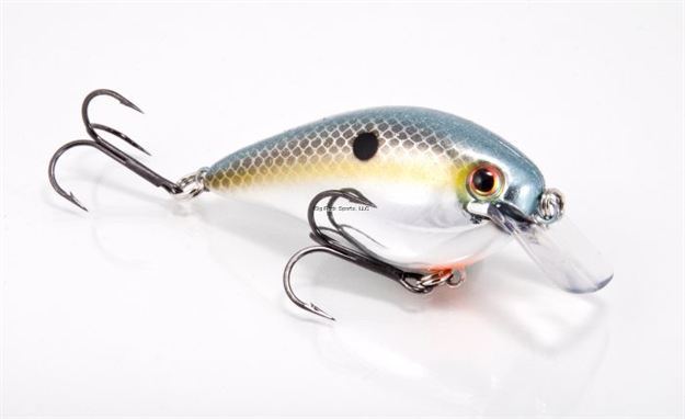 Picture of Strike King Pro Model Kvd 1.5 Square Bill Silent Crankbait, 3", 7/16 Oz, Chrome Sexy Shad, Floating,1Pk