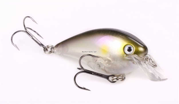 Picture of Strike King Pro Model Kvd 1.5 Square Bill Silent Crankbait, 3", 7/16 Oz, Clearwater Minnow, Floating,1Pk