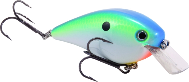 Picture of Strike King Pro Model Kvd 2.5 Square Bill Silent Crankbait, 3 1/4", 5/8 Oz, Citrus Shad, Floating,1Pk