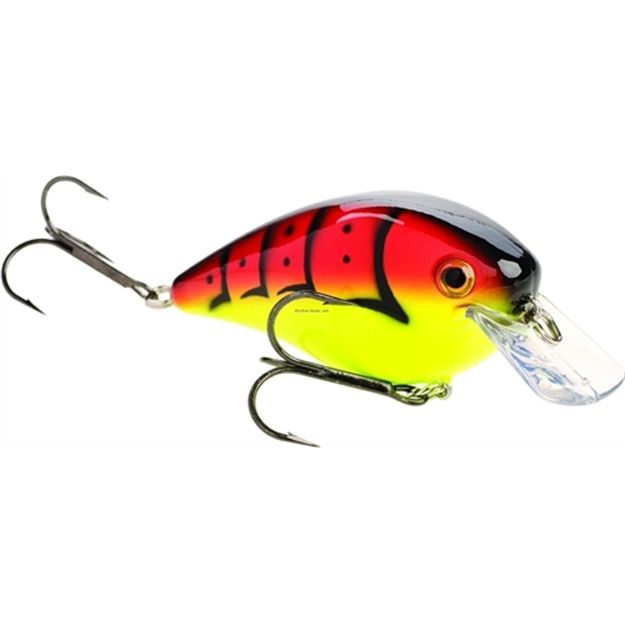 Picture of Strike King Pro Model Kvd 2.5 Square Bill Silent Crankbait, 3 1/4", 5/8 Oz, Green Tomato, Floating,1Pk