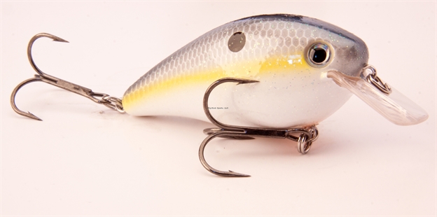 Picture of Strike King Pro Model Kvd 2.5 Square Bill Silent Crankbait, 3 1/4", 5/8 Oz, Sexy Shad, Floating,1Pk