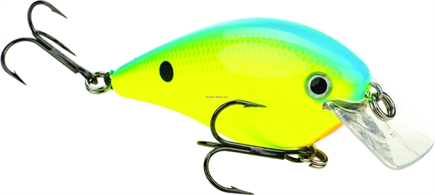 Picture of Strike King Pro Model Kvd 8.0 Magnum Square Bill Rattle Crankbait, 4 1/4", 1 1/2 Oz, Powder Blueback Chartreuse, Floating,1Pk