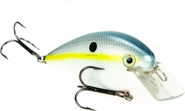 Picture of Strike King Pro Model Kvd 8.0 Magnum Square Bill Rattle Crankbait, 4 1/4", 1 1/2 Oz, Sexy Shad, Floating,1Pk