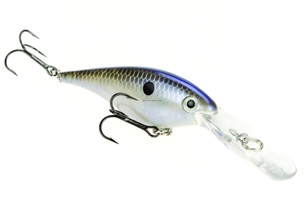Picture of Strike King Pro Model Lucky Shad Medium Dive Rattle Crankbait, 3", 1/2 Oz, Blue Gizzard Shad, Floating,1Pk