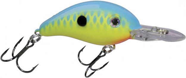 Picture of Strike King Pro Model Silent 6Xd Extra Deep Dive Crankbait, 4-1/2", 1 Oz, Powder Blueback Chartreuse, Floating,1Pk