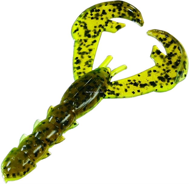 Picture of Strike King Rage Tail Baby Craw, 3", Summer Craw, 9Pk