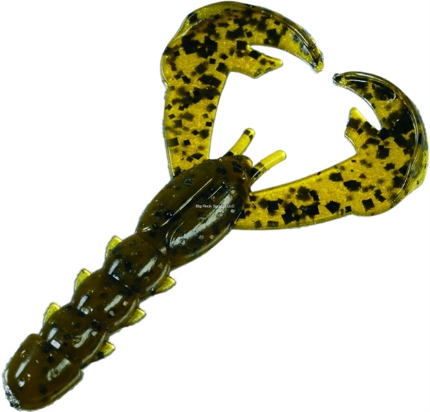 Picture of Strike King Rage Tail DB Craw, 4", Green Pumpkin, 7Pk