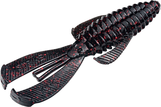 Picture of Strike King Rage Tail Rage Bug, 4", DB Structure Bug,Black Neon, 7Pk