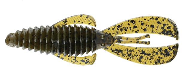 Picture of Strike King Rage Tail Rage Bug, 4", Green Pumpkin, 7Pk