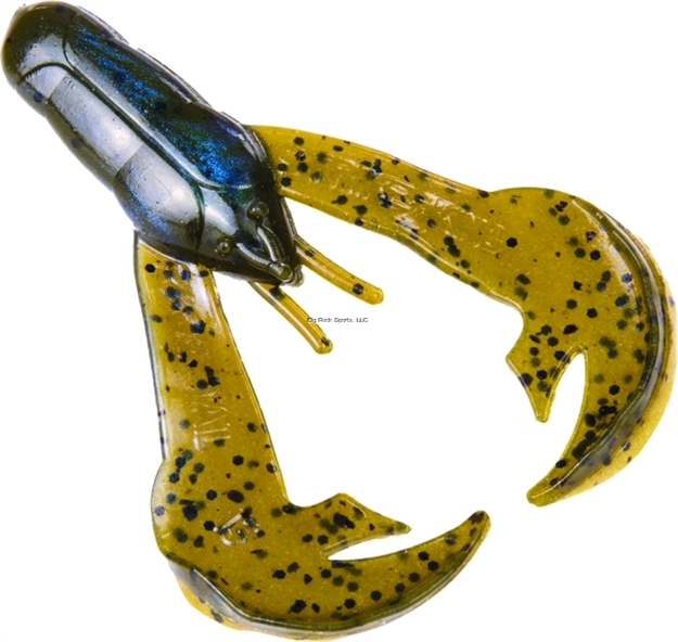 Picture of Strike King Rage Tail Rage Chunk, 3", Blue Rage Craw, 7Pk
