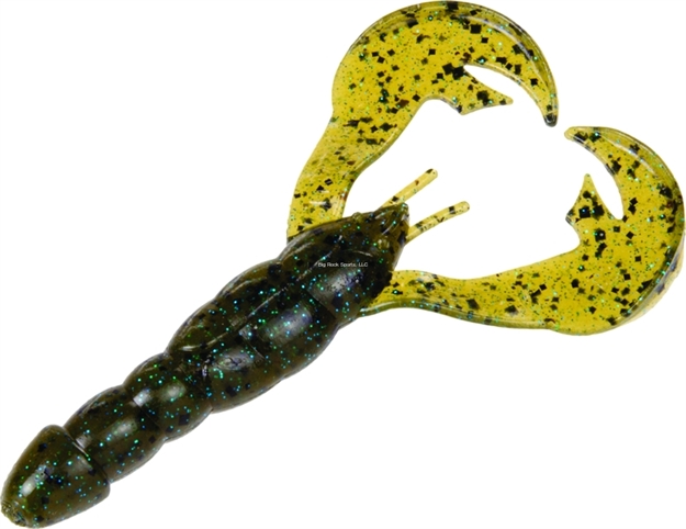 Picture of Strike King Rage Tail Rage Craw, 4", Green Pumpkin Sapphire, 7Pk