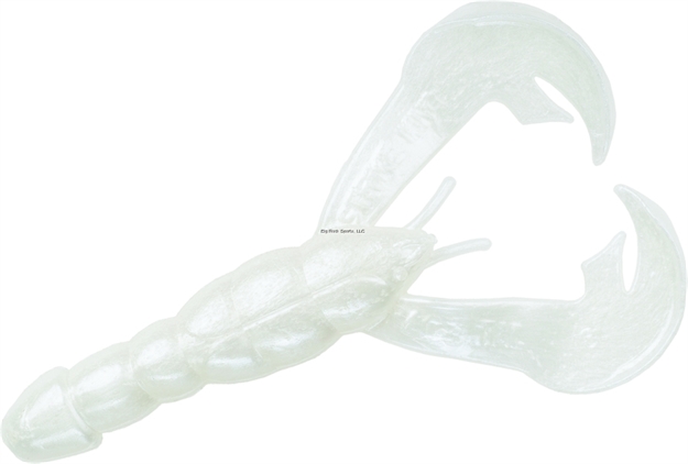 Picture of Strike King Rage Tail Rage Craw, 4", Pearl, 7Pk