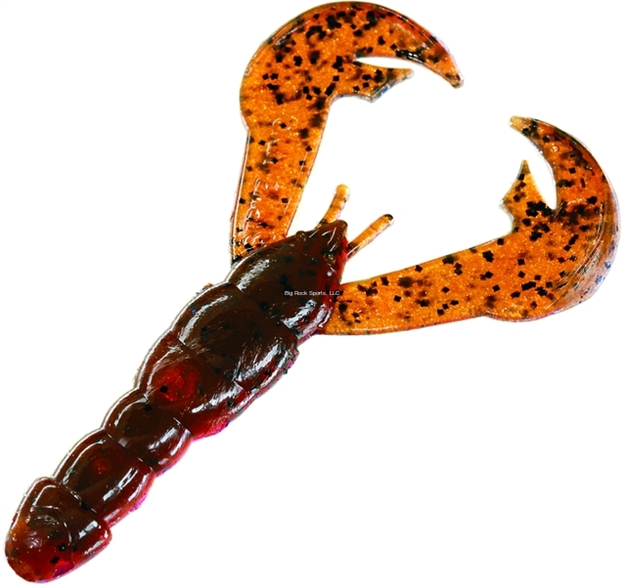 Picture of Strike King Rage Tail Rage Craw, 4", Plum Crazy, 7Pk