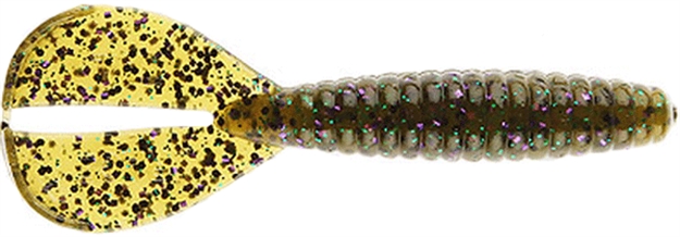 Picture of Strike King Rage Tail Rage Menace Grub, 4", Candy Craw, 8Pk