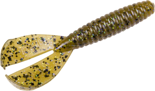 Picture of Strike King Rage Tail Rage Menace Grub, 4", Honey Candy, 8Pk