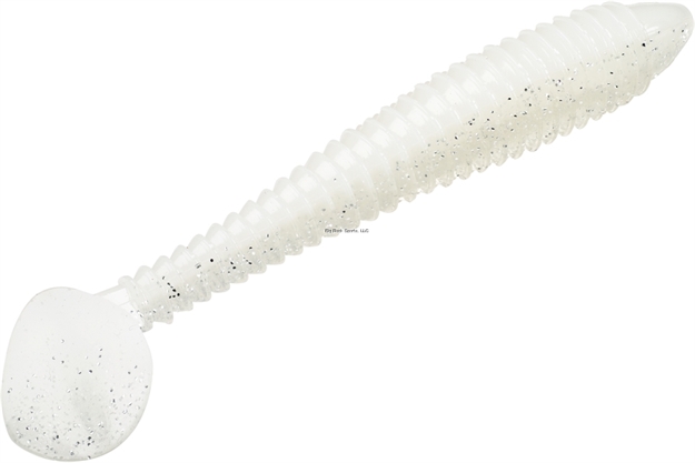 Picture of Strike King Rage Tail Rage Swimmer 3 3/4", Pearl Flash 7Pk