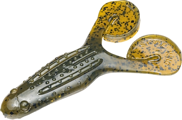 Picture of Strike King Rage Tail Rage Toad, 4",Green Pumpkin, 5Pk