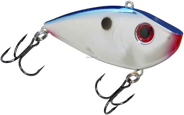 Picture of Strike King Red Eyed Shad Lipless Crankbait, 2", 1/4 Oz, Chrome & Blue, Floating,1Pk