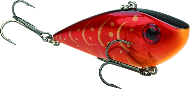 Picture of Strike King Red Eyed Shad Lipless Crankbait, 3 1/4", 1/2 Oz, Rayburn Red Craw, Floating,1Pk