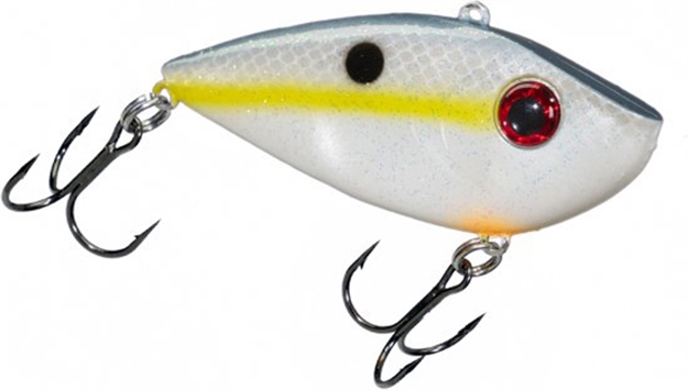 Picture of Strike King Red Eyed Shad Lipless Crankbait, 3 1/4", 1/2 Oz, Sexy Shad, Floating,1Pk
