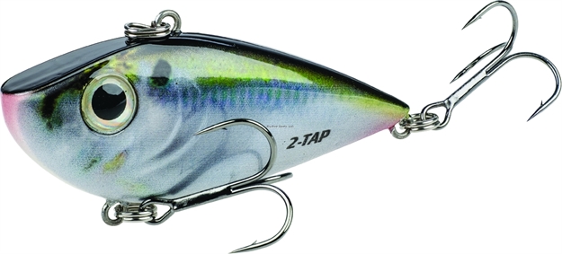 Picture of Strike King Red Eyed Shad Tungsten 2-Tap Lipless Crankbait, 2 3/8", 1/2 Oz, Natural Shad, Sinking,1Pk