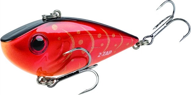 Picture of Strike King Red Eyed Shad Tungsten 2-Tap Lipless Crankbait, 2 3/8", 1/2 Oz, Rayburn Red Craw, Sinking,1Pk