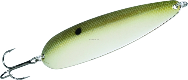 Picture of Strike King Sexy Spoon, 5 1/2", 1 1/4 Oz, Green Gizzard Shad,1Pk