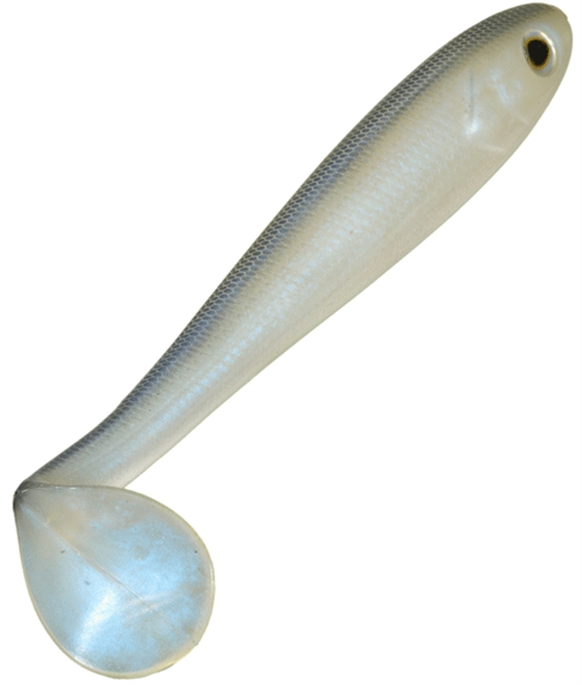 Picture of Strike King Shadalicious Soft Swimbait, 3 1/2", Blue Gizzard Shad, 6Pk