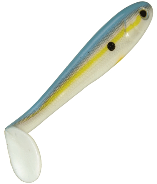 Picture of Strike King Shadalicious Soft Swimbait, 5 1/2", Sexy Shad, 5Pk