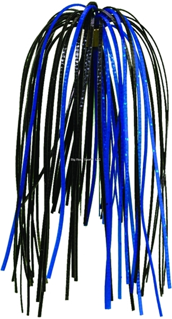 Picture of Strike King Silicone Skirt, Black & Blue,3Pk