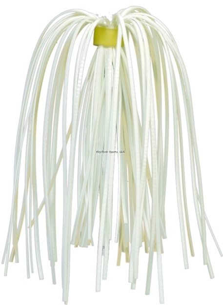 Picture of Strike King Silicone Skirt, Hot Solid White,3Pk