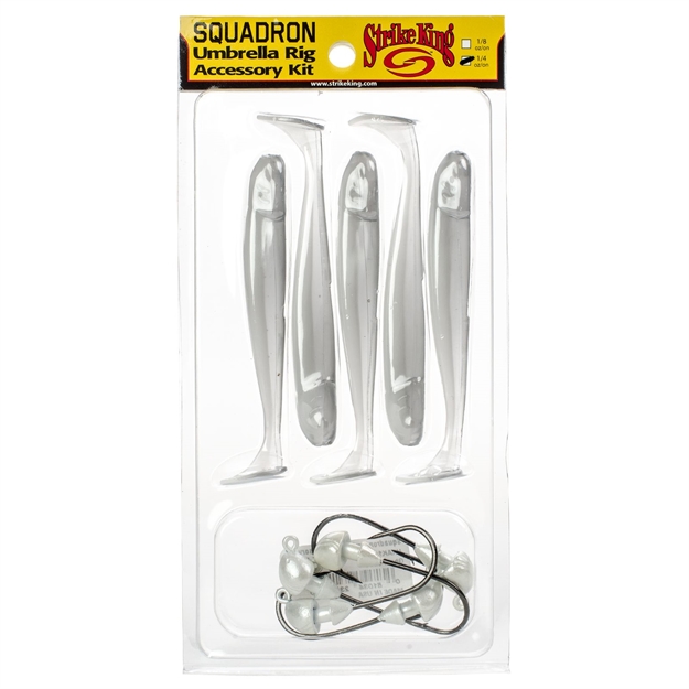 Picture of Strike King Squadron Umbrella Rig Kit Ghost Shad URAK14-151 051034232110