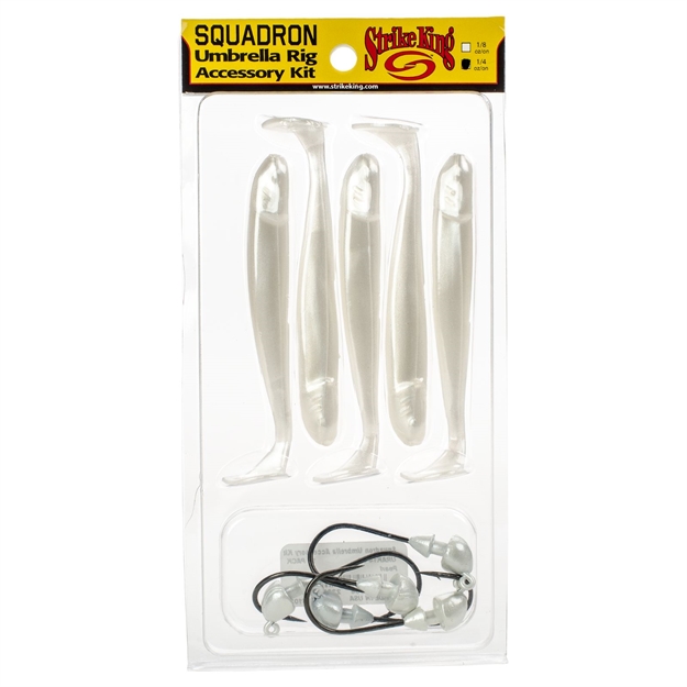Picture of Strike King Squadron Umbrella Rig Kit Pearl URAK14-84 051034232097