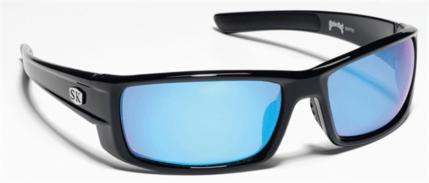 Picture of Strike King Strike King Plus Sunglasses Bosque Polarized Black Frame Blue Mirror