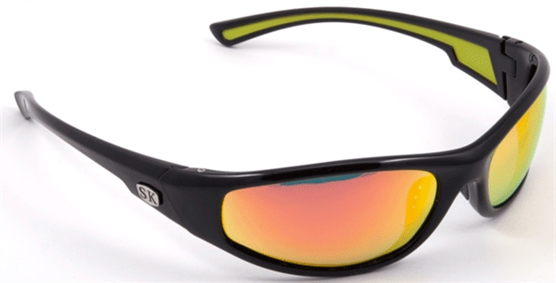 Picture of Strike King Strike King Plus Sunglasses Kulik Polarized Black Frame Orange Mirror