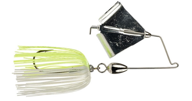 Picture of Strike King Swinging Sugar Buzz Jointed Buzzbait, 3/8 Oz, Chartreuse White,1Pk