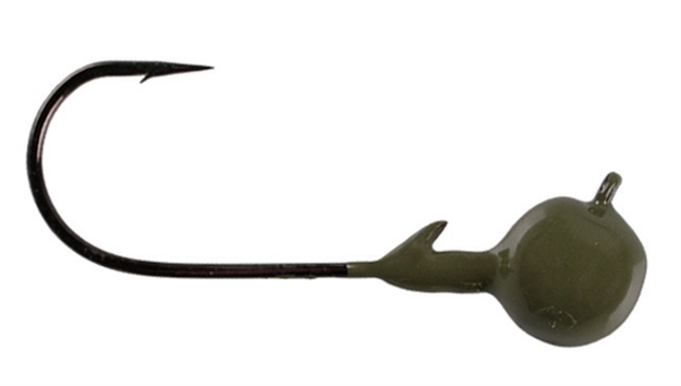 Picture of Strike King Tour Grade Shaky Jig Head, 1/4 Oz, Green Pumpkin,3Pk