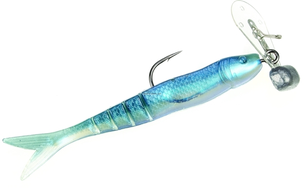 Picture of Strike King Tour Grade Naked Rage Blade Swimbait, 3/8 Oz, Blue Gizzard Shad,1Pk