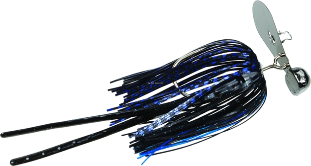 Picture of Strike King Tour Grade Rage Blade Swim Jig, 3/8 Oz, Black Blue Flake,1Pk