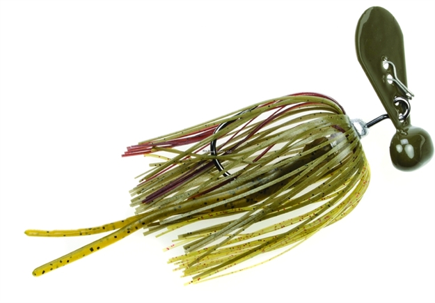 Picture of Strike King Tour Grade Rage Blade Swim Jig, 3/8 Oz, Green Pumpkin,1Pk