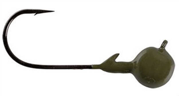 Picture of Strike King Tour Grade Shaky Jig Head, 1/8 Oz, Green Pumpkin,3Pk