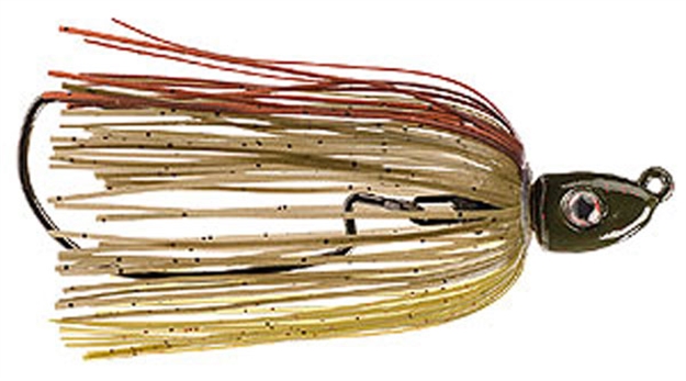 Picture of Strike King Tour Grade Swinging Swim Jig, 3/8 Oz, Green Pumpkin, Floating,1Pk