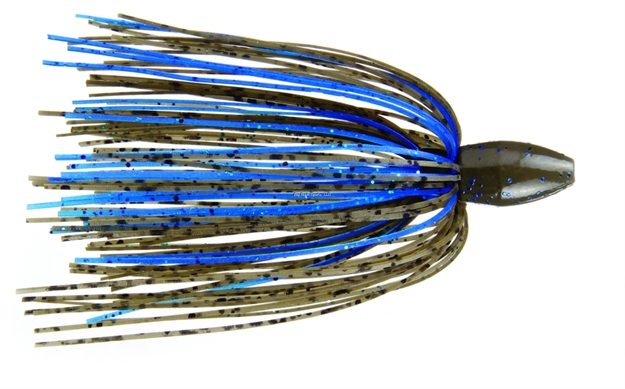 Picture of Strike King Tour Grade Tungsten Slither Rig, 1/2 Oz, Okeechobee Craw,1Pk