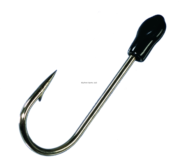 Picture of Strike King Tournament Grade Trailer Hook With Locking Cap, Size 2/0, Black Nickel, 4 Per Pack