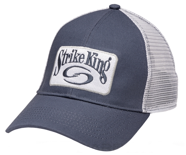Picture of Strike King Trucker Cap Washed Navy/Wht Mesh