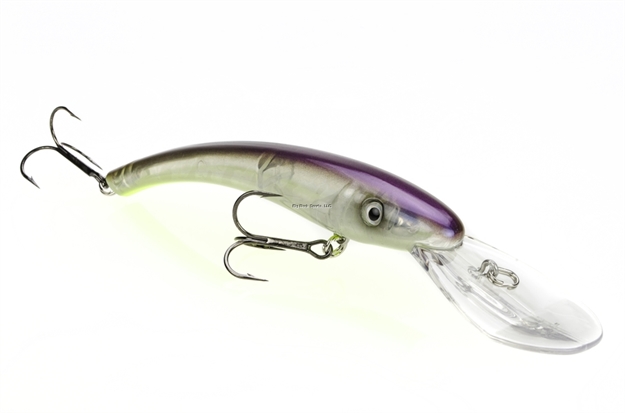 Picture of Strike King Walleye Elite Banana Shad Crankbait, 5", 5/8 Oz, Strobe Shad, Floating,1Pk