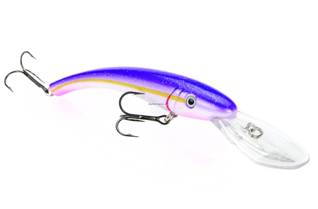 Picture of Strike King Walleye Elite Banana Shad Crankbait, 5", 5/8 Oz, Violet Alewife, Floating,1Pk