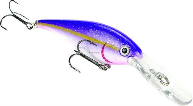 Picture of Strike King Walleye Elite Lucky Shad Crankbait, 3", 5/8 Oz, Violet Alewife, Floating,1Pk